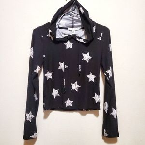 Eye Candy Juniors Stars Hoodie Top [M]